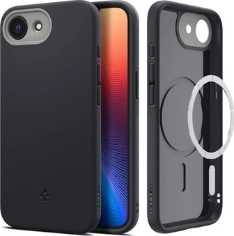 Spigen Nano Pop MagFit для Эпл Айфон 16e черный Sesame