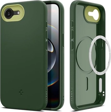 Spigen Nano Pop (MagFit) для Apple iPhone 16e Avo зеленый
