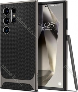 Spigen Neo hybrid for Samsung Galaxy S24 Ultra gunmetal 
