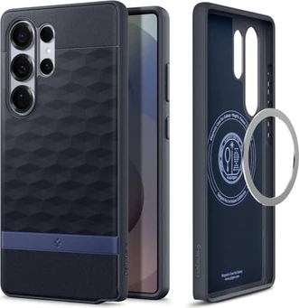 Spigen Parallax MagFit для Самсунг Галакси S25 Ультра морская волна Violet