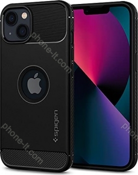 Spigen Rugged Armor for Apple iPhone 13 Matte Black 