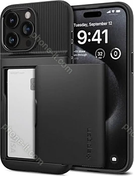 Spigen Slim Armor CS for Apple iPhone 15 Pro Max black