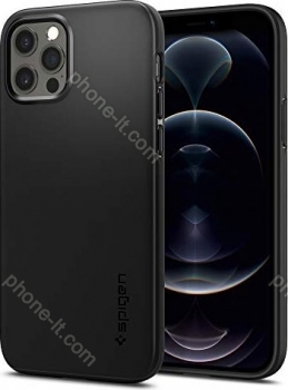Spigen Thin Fit for Apple iPhone 12 Pro/iPhone 12 black 