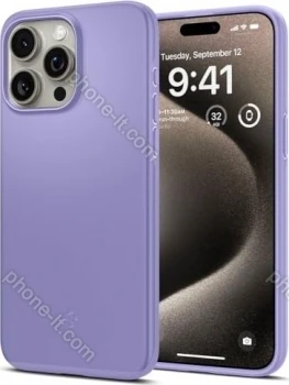 Spigen Thin Fit for Apple iPhone 15 Pro Max Iris purple