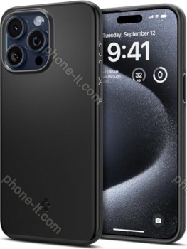 Spigen Thin Fit for Apple iPhone 15 Pro black 
