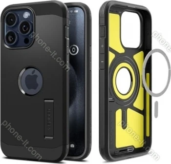 Spigen Tough Armor MagFit for Apple iPhone 15 Pro black