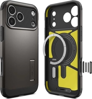 Spigen Tough Armor T (MagFit) для Apple iPhone 17 Pro gunmetal
