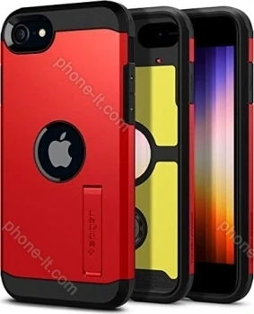 Spigen Tough Armor for Apple iPhone SE (2020) red