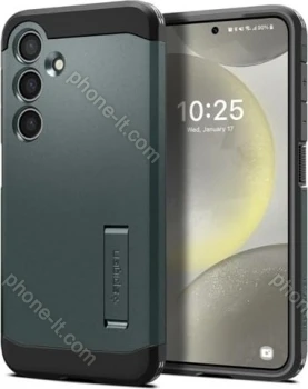 Spigen Tough Armor for Samsung Galaxy S24 Abyss Green