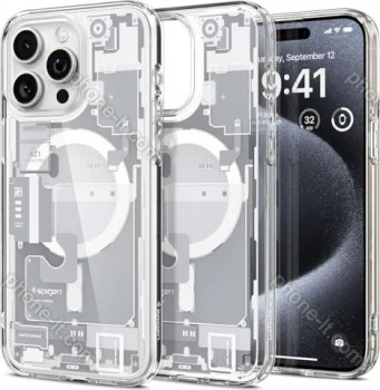 Spigen Ultra hybrid Zero One MagFit for Apple iPhone 15 Pro white