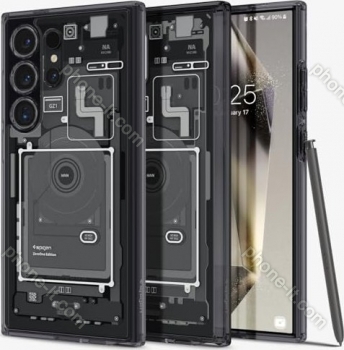 Spigen Ultra hybrid Zero One for Samsung Galaxy S24 Ultra black 