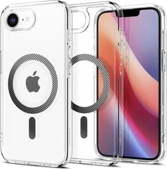 Spigen Ultra hybrid (MagFit) для Apple iPhone 16e carbon Fiber