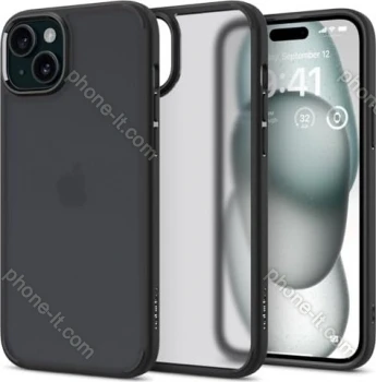 Spigen Ultra hybrid for Apple iPhone 15 frost Black
