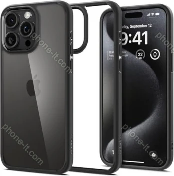 Spigen Ultra hybrid for Apple iPhone 15 Pro Matte Black