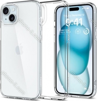 Spigen Ultra hybrid for Apple iPhone 15 Crystal clear 