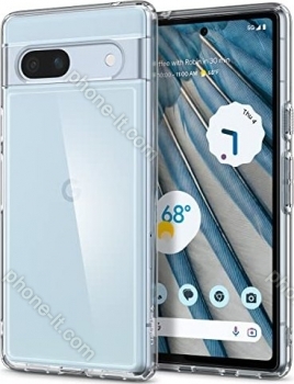 Spigen Ultra hybrid for Google Pixel 7a Crystal clear 