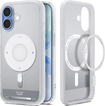 Spigen Ultra hybrid Classic (MagFit) для Apple iPhone 17 серебро