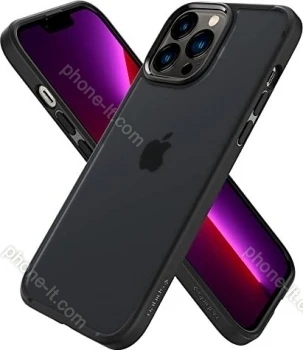 Spigen Ultra hybrid mat for Apple iPhone 13 Pro Max frost Black