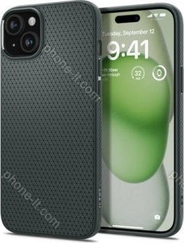 Spigen liquid Air for Apple iPhone 15 Plus Abyss Green 