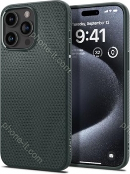 Spigen liquid Air for Apple iPhone 15 Pro Abyss Green 