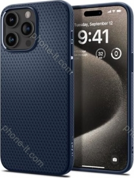 Spigen liquid Air for Apple iPhone 15 Pro Max Navy Blue 