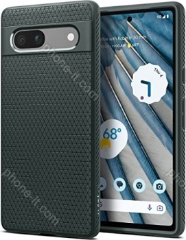 Spigen liquid Air for Google Pixel 7a Abyss Green 