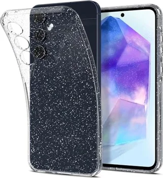 Spigen liquid Crystal Glitter для Samsung Galaxy A55 5G Crystal quartz