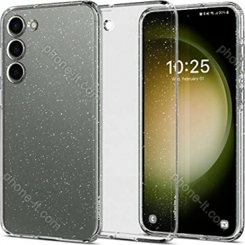 Spigen liquid Crystal Glitter for Samsung Galaxy S23 Crystal clear 