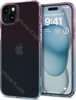 Spigen liquid Crystal for Apple iPhone 15 Gradation Pink 