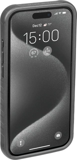 Topeak RideCase without mounting для Apple iPhone 15 Pro черный/серый