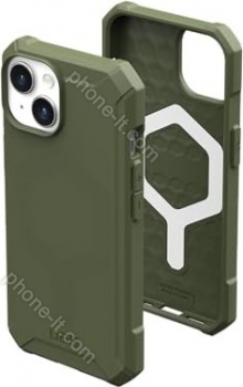 UAG Essential Armor case with MagSafe for Apple iPhone 15 olive Drab 