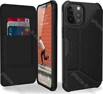UAG Metropolis case for Apple iPhone 12 Pro Max FIBR ARMR Black