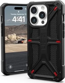 UAG Monarch Pro Kevlar case для Apple iPhone 15 Pro Kevlar Black