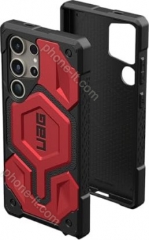 UAG Monarch Pro case for Samsung Galaxy S24 Ultra Crimson 
