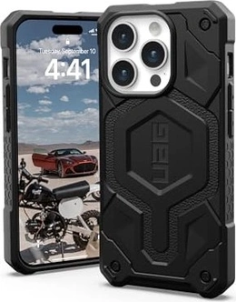UAG Monarch Pro case with MagSafe для Apple iPhone 15 Pro черный