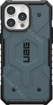 UAG Pathfinder case with MagSafe for Apple iPhone 15 Pro Max Cloud Blue