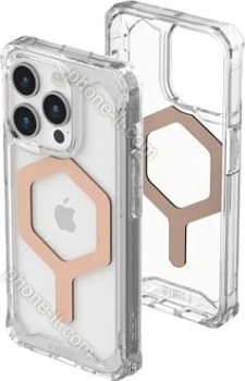 UAG Plyo case with MagSafe for Apple iPhone 15 Pro Ice/rose gold