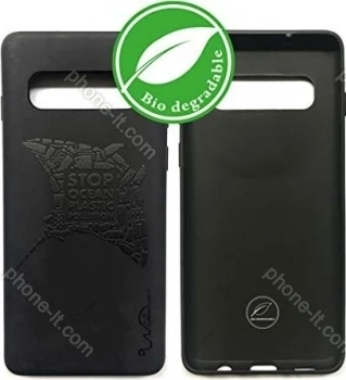 Wilma Eco case mat Manta for Samsung Galaxy S10 black