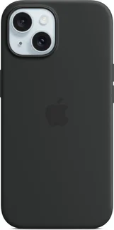 Appleсиликон Case с MagSafe для iPhone 15 Black