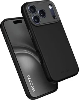 Decoded AntiMicrobial Silicone Back Cover для Apple iPhone 17 Pro Max phantom black