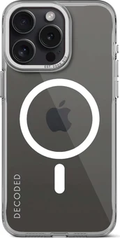 Decoded Recycled Plastic Grip Case для Apple iPhone 15 Pro Max Transparent