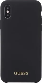 Guess Silicone Case для Apple iPhone X/XS Black