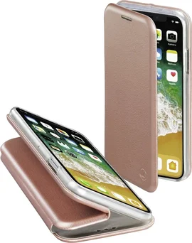 Hama Booklet Curve для Apple iPhone X Rose Gold