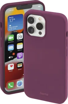 Hama Cover MagCase Finest Feel Pro для Apple iPhone 13 Pro Burgundy