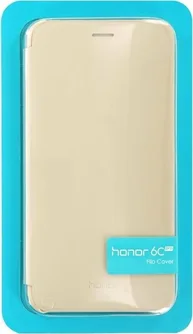 Huawei Flip Cover для Honor 6C Pro gold