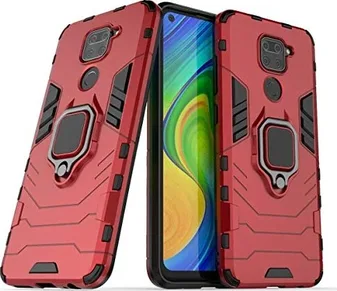 Mrster Ringhalter Cover для Xiaomi Redmi Note 9 Red