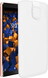 Mumbi кожа Etui для Nokia 7 Plus White