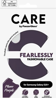 PanzerGlass Care Fashionable Case для Samsung Galaxy S25+ Plum Purple