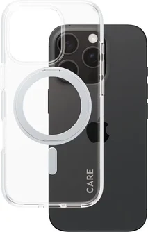 PanzerGlass Care Feature Case Kickstand MagSafe для Apple iPhone 16 Pro Silver