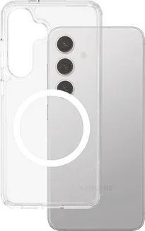 PanzerGlass Care Flagship Case Urban Combat Star Lit Magnetic Qi для Samsung Galaxy S25+ Transparent/White